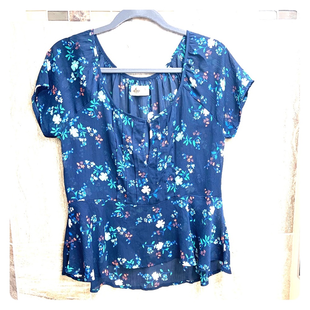 Hollister Semi Sheer Top